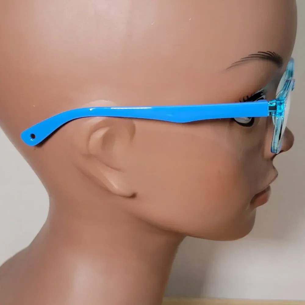 Ahxll Kids Blue Light Blocking Glasses w/ Flex Frame & Blue Light Tester